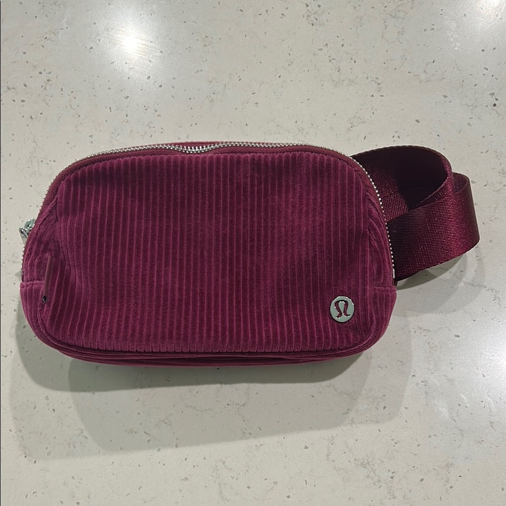 Lululemon Athletica Burgundy Crossbody Bag